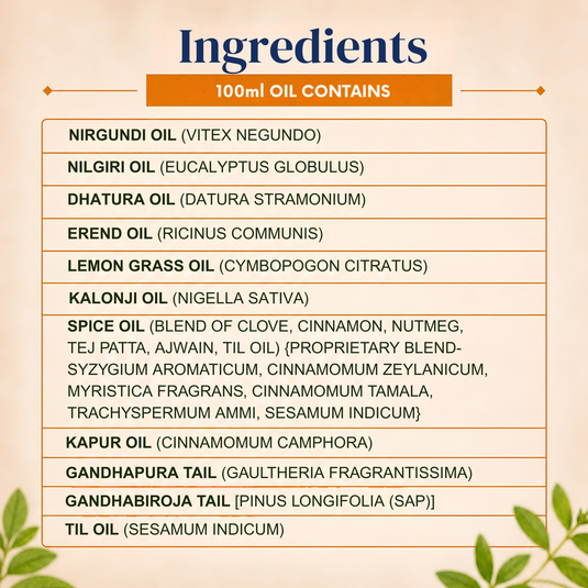 Veda Active Herbs Pain Oil